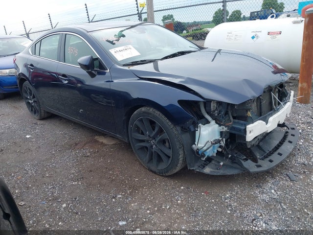 2016 Mazda Mazda6 I Grand Touring მანქანა იყიდება აუქციონზე, vin: JM1GJ1W55G1463664, აუქციონის ნომერი: 45465875
