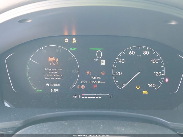 2025 Honda Civic Hybrid Sport მანქანა იყიდება აუქციონზე, vin: 19XFL4H85SE012691, აუქციონის ნომერი: 45465905