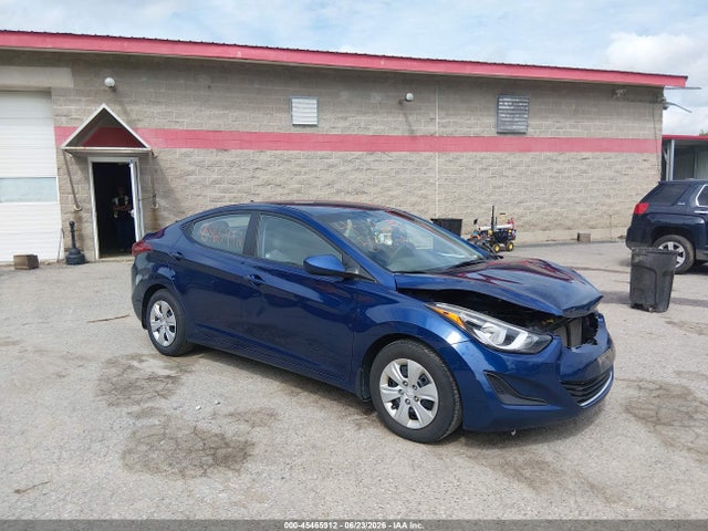 Aukcja sprzedaży 2016 Hyundai Elantra Se, vin: 5NPDH4AE6GH758868, numer aukcji: 45465912