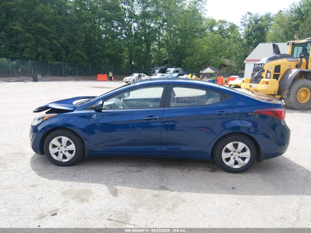 Aukcja sprzedaży 2016 Hyundai Elantra Se, vin: 5NPDH4AE6GH758868, numer aukcji: 45465912