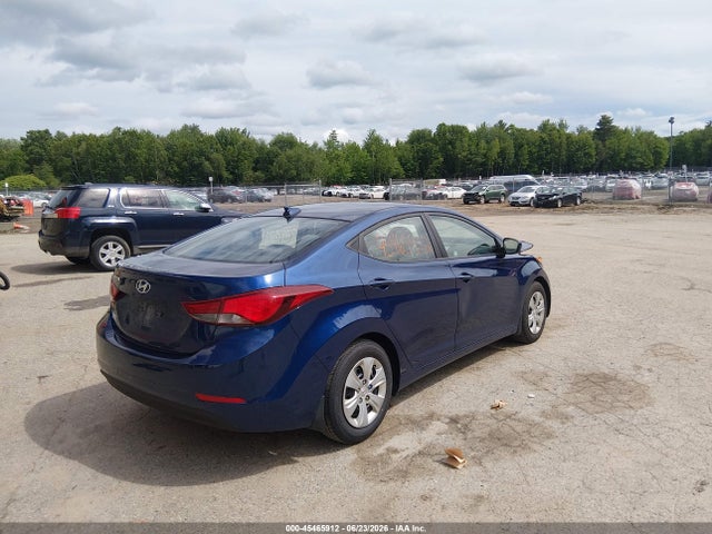 Aukcja sprzedaży 2016 Hyundai Elantra Se, vin: 5NPDH4AE6GH758868, numer aukcji: 45465912