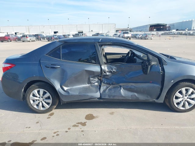2016 Toyota Corolla Le მანქანა იყიდება აუქციონზე, vin: 5YFBURHE1GP486108, აუქციონის ნომერი: 45465927