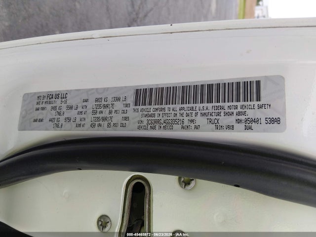 RAM 3500 Tradesman 2016 3C63RRGJ4GG335216 Image 9