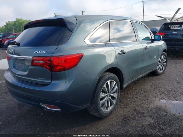 45466006 :رقم المزاد ، 5FRYD4H49FB006202 vin ، 2015 Acura Mdx Technology Package مزاد بيع