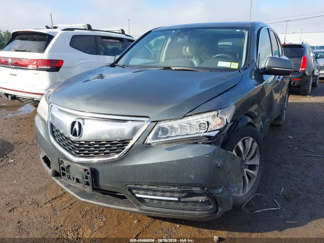 45466006 :رقم المزاد ، 5FRYD4H49FB006202 vin ، 2015 Acura Mdx Technology Package مزاد بيع