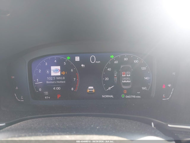 2HGFE1F90NH308703 Honda Civic Touring
