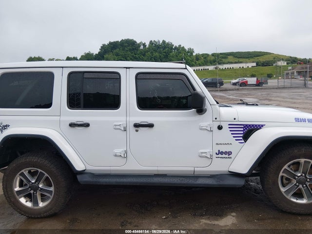 Продажа на аукционе авто 2022 Jeep Wrangler Unlimited Sahara 4x4, vin: 1C4HJXEG7NW245705, номер лота: 45466154