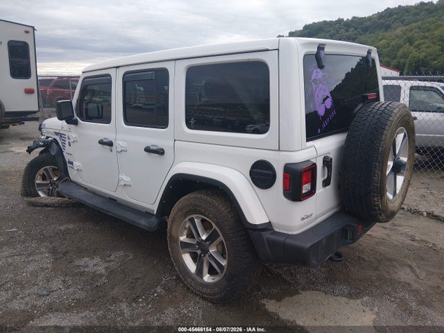 Продажа на аукционе авто 2022 Jeep Wrangler Unlimited Sahara 4x4, vin: 1C4HJXEG7NW245705, номер лота: 45466154