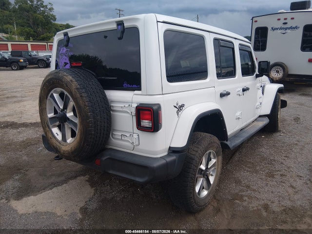 Продажа на аукционе авто 2022 Jeep Wrangler Unlimited Sahara 4x4, vin: 1C4HJXEG7NW245705, номер лота: 45466154