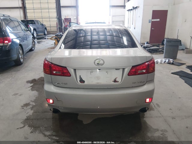 45466385 :رقم المزاد ، JTHBK262765002975 vin ، 2006 Lexus Is 250 مزاد بيع