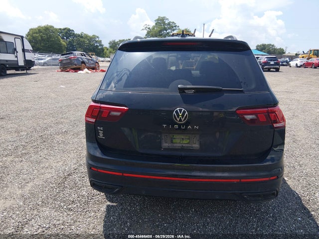 45466408 :رقم المزاد ، 3VVCB7AX6RM198381 vin ، 2024 Volkswagen Tiguan 2.0t Se R-line Black مزاد بيع