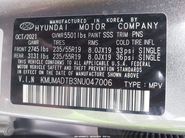 Genesis Gv70 2.5t Awd 2022 KMUMADTB3NU047006 Image 9