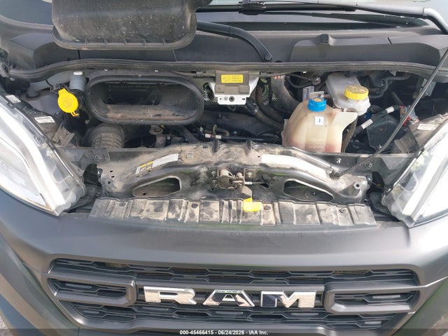 2025 Ram Promaster 2500 Tradesman High Roof 159 Wb W/pass Seat მანქანა იყიდება აუქციონზე, vin: 3C6LRVDG6SE507705, აუქციონის ნომერი: 45466415
