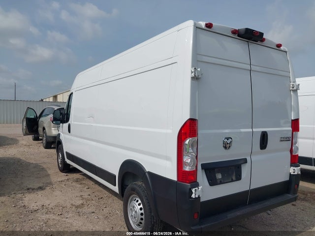 2025 Ram Promaster 2500 Tradesman High Roof 159 Wb W/pass Seat მანქანა იყიდება აუქციონზე, vin: 3C6LRVDG6SE507705, აუქციონის ნომერი: 45466415