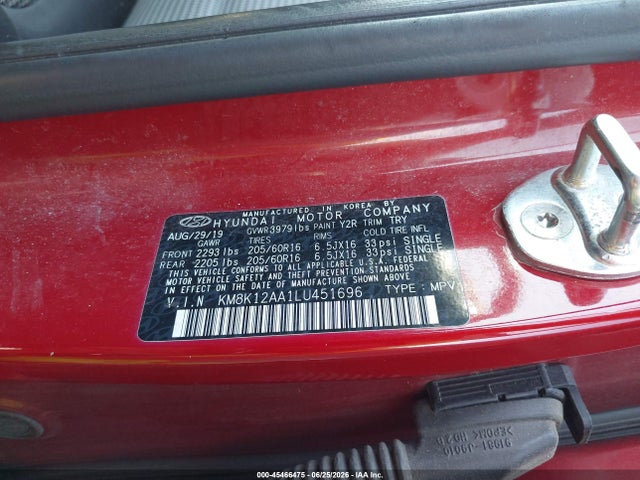 Hyundai Kona Se 2020 KM8K12AA1LU451696 Image 9