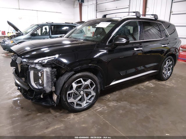 2022 Hyundai Palisade Calligraphy მანქანა იყიდება აუქციონზე, vin: KM8R7DHE2NU381940, აუქციონის ნომერი: 45466485
