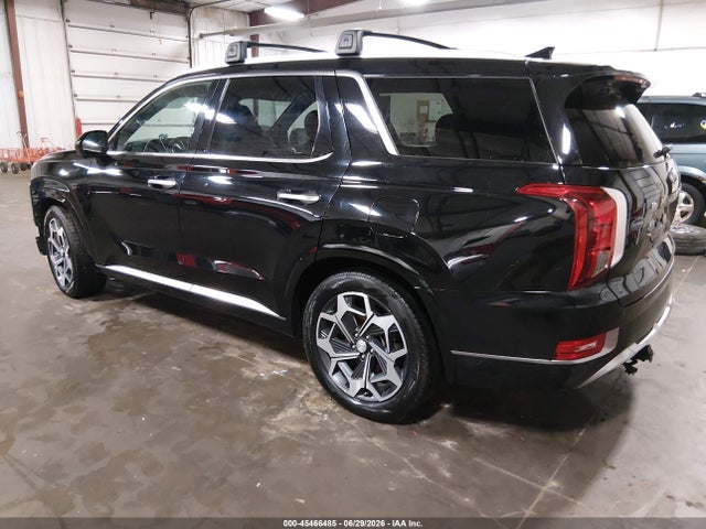 2022 Hyundai Palisade Calligraphy მანქანა იყიდება აუქციონზე, vin: KM8R7DHE2NU381940, აუქციონის ნომერი: 45466485