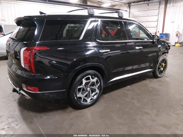 2022 Hyundai Palisade Calligraphy მანქანა იყიდება აუქციონზე, vin: KM8R7DHE2NU381940, აუქციონის ნომერი: 45466485