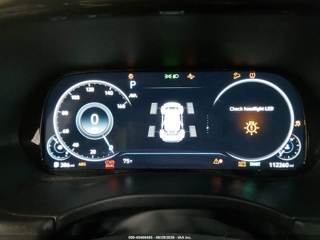 2022 Hyundai Palisade Calligraphy მანქანა იყიდება აუქციონზე, vin: KM8R7DHE2NU381940, აუქციონის ნომერი: 45466485