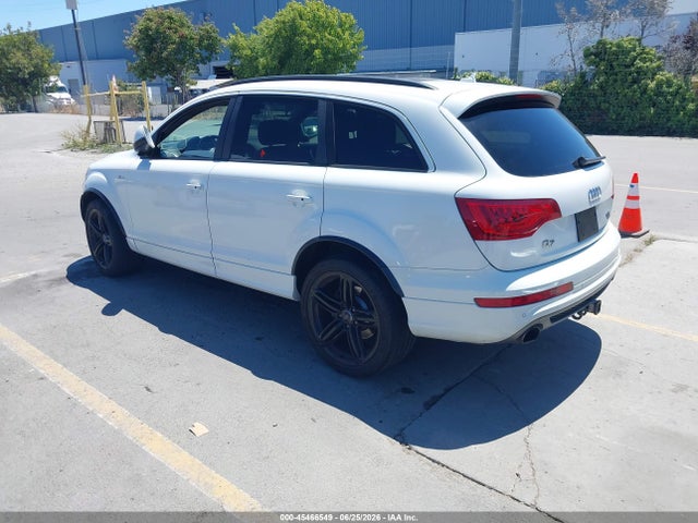 2015 Audi Q7 3.0t S Line Prestige მანქანა იყიდება აუქციონზე, vin: WA1DGAFE9FD013332, აუქციონის ნომერი: 45466549