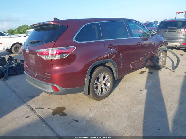 Toyota Highlander Le Plus V6 2016 5TDBKRFH5GS241449 Image 4