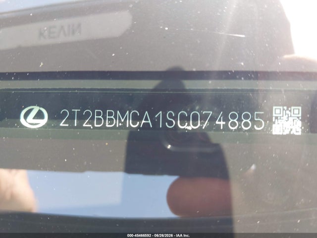 Продажа на аукционе авто 2025 Lexus Rx 350h Luxury, vin: 2T2BBMCA1SC074885, номер лота: 45466592