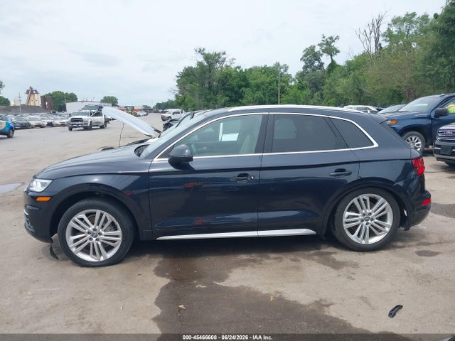 45466608 :رقم المزاد ، WA1BNAFY5J2197096 vin ، 2018 Audi Q5 2.0t Premium/2.0t Tech Premium مزاد بيع