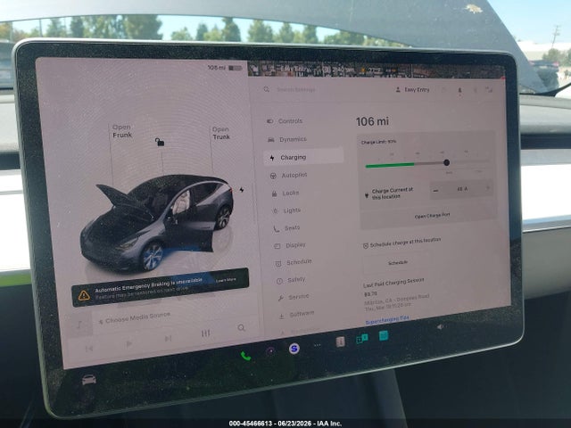 Aukcja sprzedaży 2023 Tesla Model Y Awd/long Range Dual Motor All-wheel Drive, vin: 7SAYGDEE5PF690093, numer aukcji: 45466613