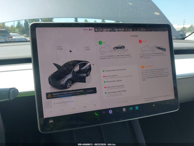 Aukcja sprzedaży 2023 Tesla Model Y Awd/long Range Dual Motor All-wheel Drive, vin: 7SAYGDEE5PF690093, numer aukcji: 45466613