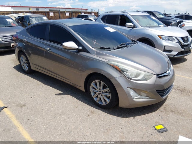Продажа на аукционе авто 2015 Hyundai Elantra Se, vin: 5NPDH4AE2FH600283, номер лота: 45466688