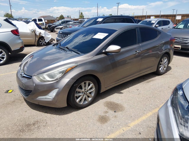 Продажа на аукционе авто 2015 Hyundai Elantra Se, vin: 5NPDH4AE2FH600283, номер лота: 45466688