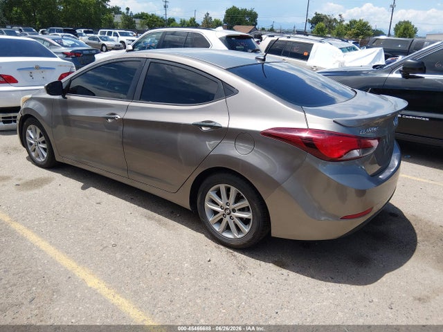 Продажа на аукционе авто 2015 Hyundai Elantra Se, vin: 5NPDH4AE2FH600283, номер лота: 45466688