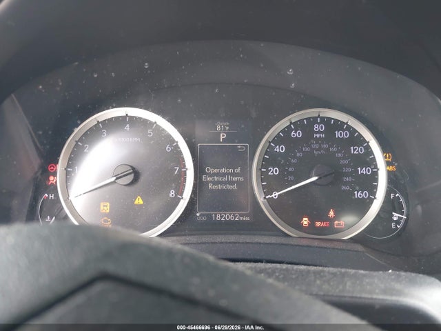 45466696 :رقم المزاد ، JTHBF1D21F5062316 vin ، 2015 Lexus Is 250 مزاد بيع