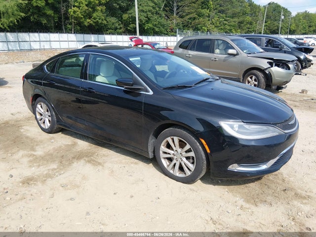 2015 Chrysler 200 Limited მანქანა იყიდება აუქციონზე, vin: 1C3CCCAB8FN555493, აუქციონის ნომერი: 45466764