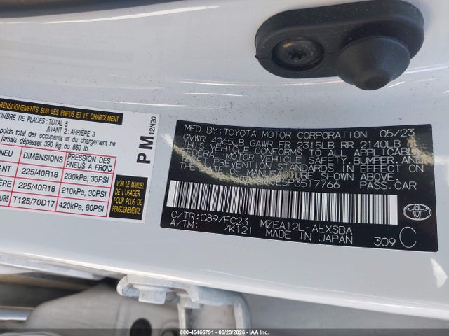 Toyota COROLLA SE 2023 JTDS4MCE5P3517766 Image 9