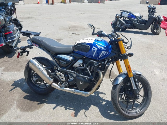 45466810 :رقم المزاد ، SMTT127Y7RNA15682 vin ، 2024 Triumph Motorcycle Speed 400 مزاد بيع
