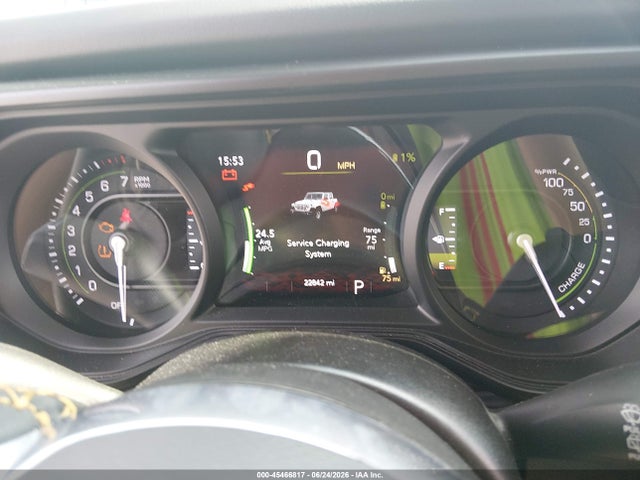 Aukcja sprzedaży 2024 Jeep Wrangler 4xe Sahara 4xe, vin: 1C4RJXP62RW206941, numer aukcji: 45466817