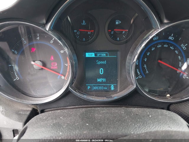 45466818 :رقم المزاد ، 1G1PC5SB9D7280069 vin ، 2013 Chevrolet Cruze 1lt Auto مزاد بيع