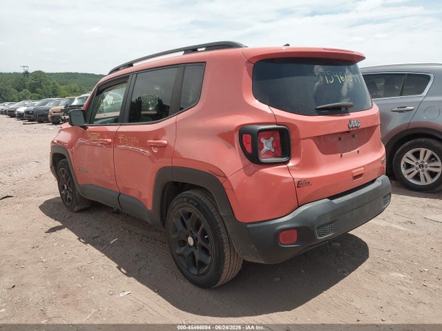 45466894 :رقم المزاد ، ZACCJABB6JPJ61587 vin ، 2018 Jeep Renegade Latitude Fwd مزاد بيع