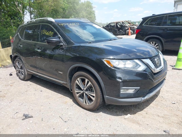 2018 Nissan Rogue Hybrid Sl მანქანა იყიდება აუქციონზე, vin: 5N1ET2MT8JC809660, აუქციონის ნომერი: 45466972