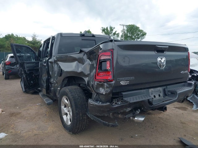 Продажа на аукционе авто 2021 Ram 1500 Big Horn  4x4 5'7 Box, vin: 1C6SRFFT8MN765265, номер лота: 45467041