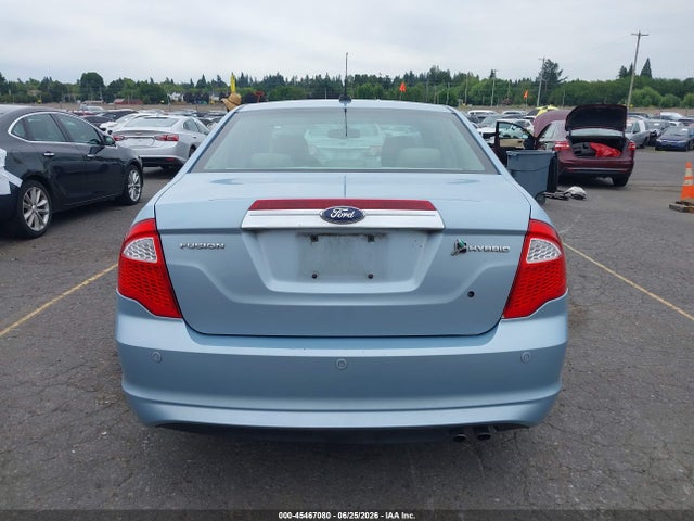 45467080 :رقم المزاد ، 3FADP0L38AR406506 vin ، 2010 Ford Fusion Hybrid مزاد بيع