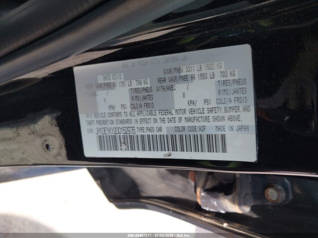 Продажа на аукционе авто 2013 Mazda Mazda2 Sport, vin: JM1DE1KY2D0152976, номер лота: 45467211