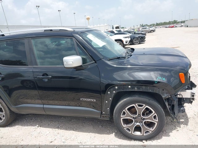 2017 Jeep Renegade Limited Fwd მანქანა იყიდება აუქციონზე, vin: ZACCJADB1HPE48507, აუქციონის ნომერი: 45467286