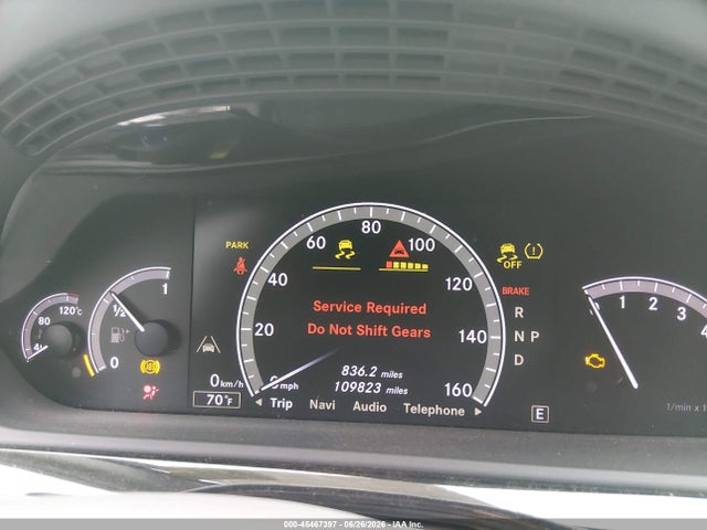 Auction sale of the 2013 Mercedes-benz S 550 4matic, vin: WDDNG9EB2DA535711, lot number: 45467397