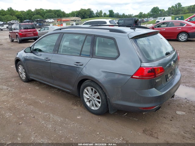 45467446 :رقم المزاد ، 3VWC17AUXFM513361 vin ، 2015 Volkswagen Golf Sportwagen Tsi S 4-door مزاد بيع