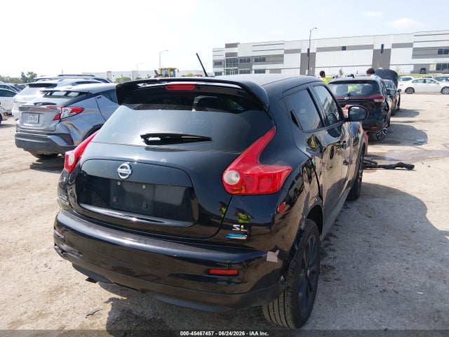 2014 Nissan Juke Sl მანქანა იყიდება აუქციონზე, vin: JN8AF5MR8ET454595, აუქციონის ნომერი: 45467457
