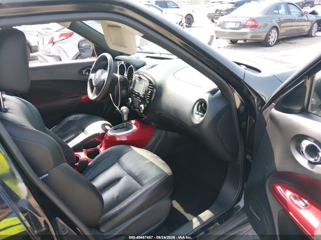 2014 Nissan Juke Sl მანქანა იყიდება აუქციონზე, vin: JN8AF5MR8ET454595, აუქციონის ნომერი: 45467457