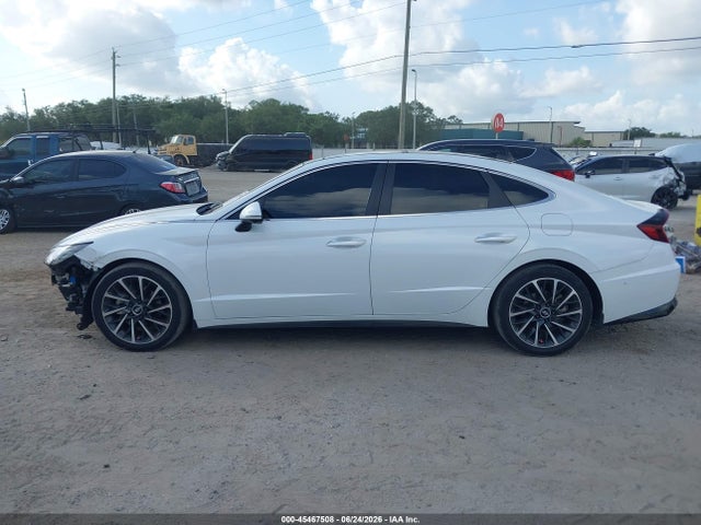 45467508 :رقم المزاد ، 5NPEH4J22MH117268 vin ، 2021 Hyundai Sonata Limited مزاد بيع