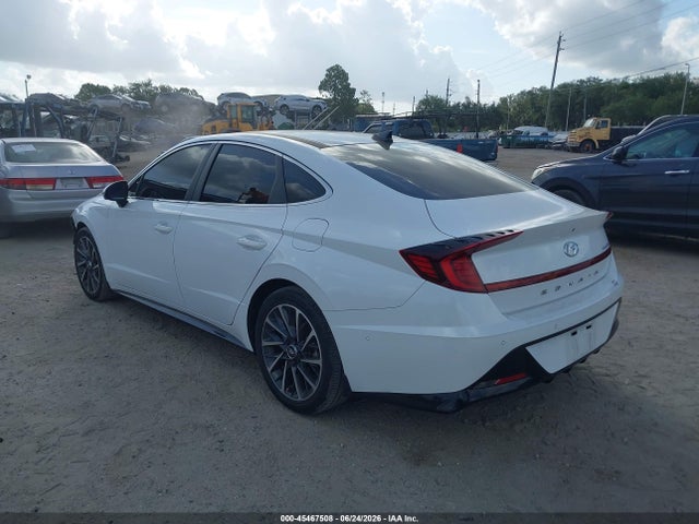 45467508 :رقم المزاد ، 5NPEH4J22MH117268 vin ، 2021 Hyundai Sonata Limited مزاد بيع